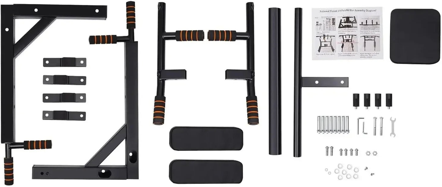 barre de traction murale avant montage