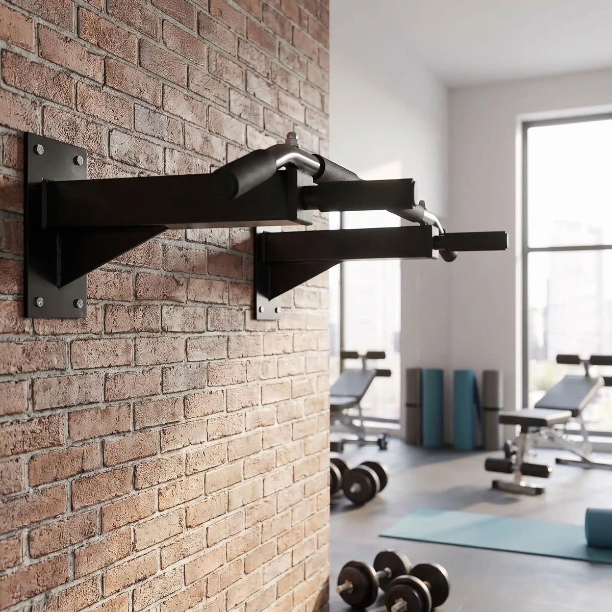 Barre de traction murale exterieur