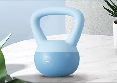 Kettlebells bleu ciel