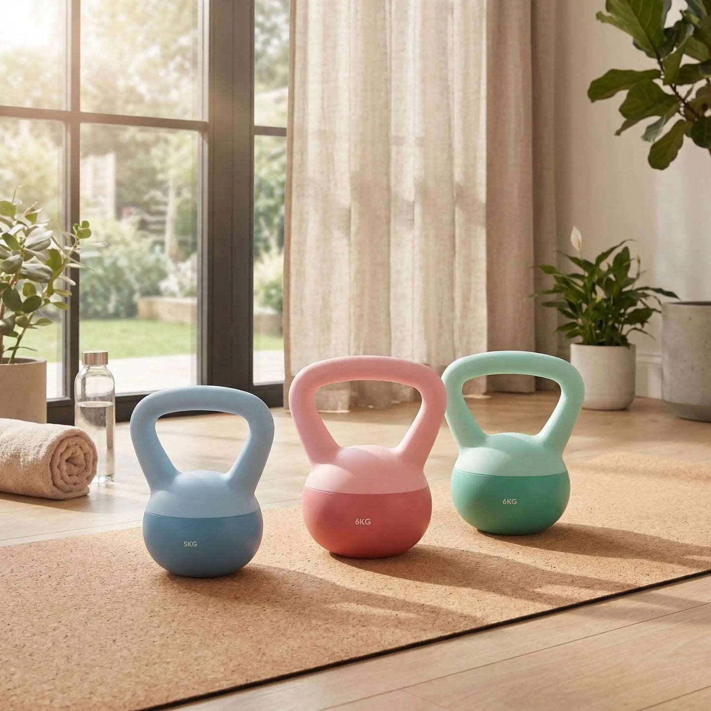 Kettlebells plusieurs couleurs