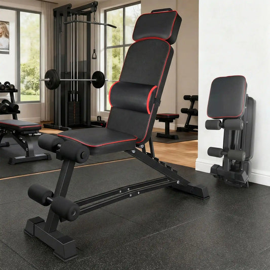 banc de musculation pliable et multifonctionnel