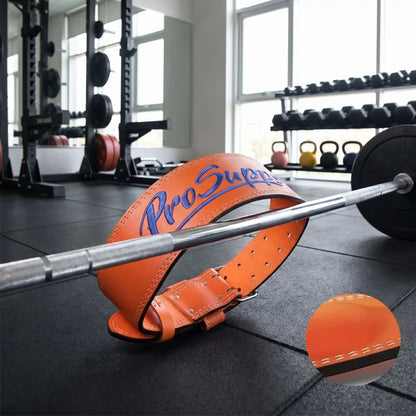 ceinture musculation couleur orange