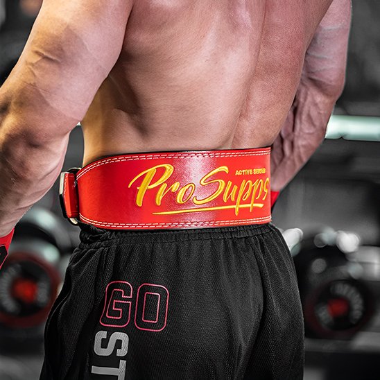 Ceinture musculation​ rouge