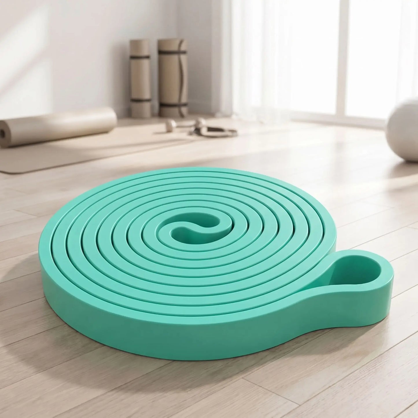 elastique musculation vert-clair résistance 16-39 kg