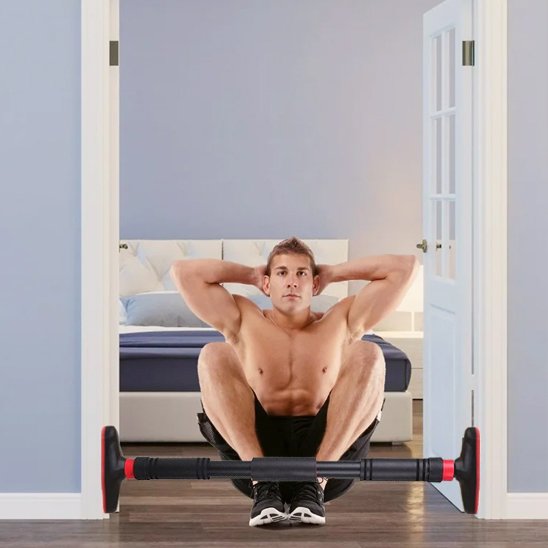 exercice abdomineaux avec barre de traction