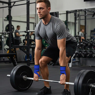 exercice lombaire poids avec sangle musculation