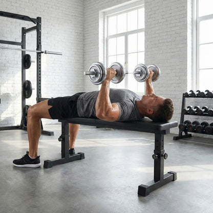 exercice poitrine sur banc pour musculation