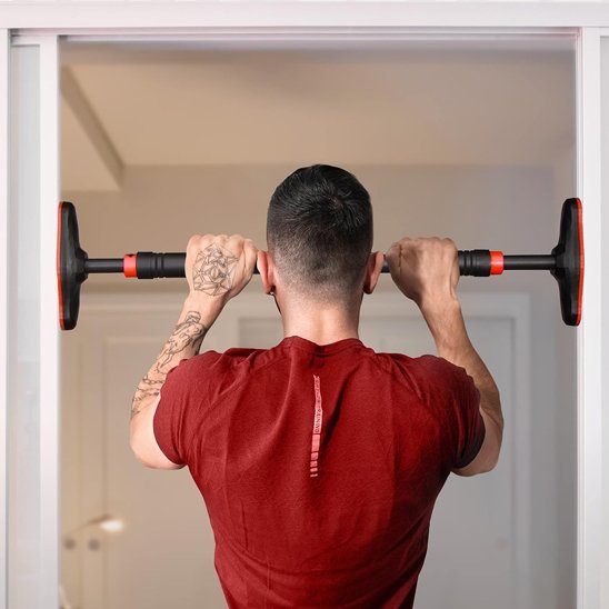 exercice visant avants bras avec barre de traction