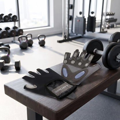 gant de musculation couleur noir