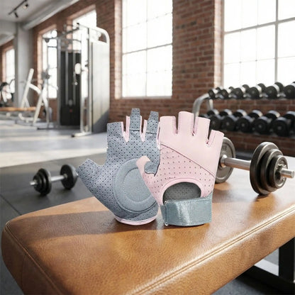 gant de musculation rose