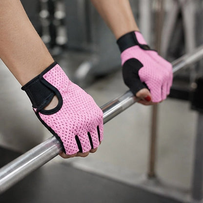Gant musculation rose