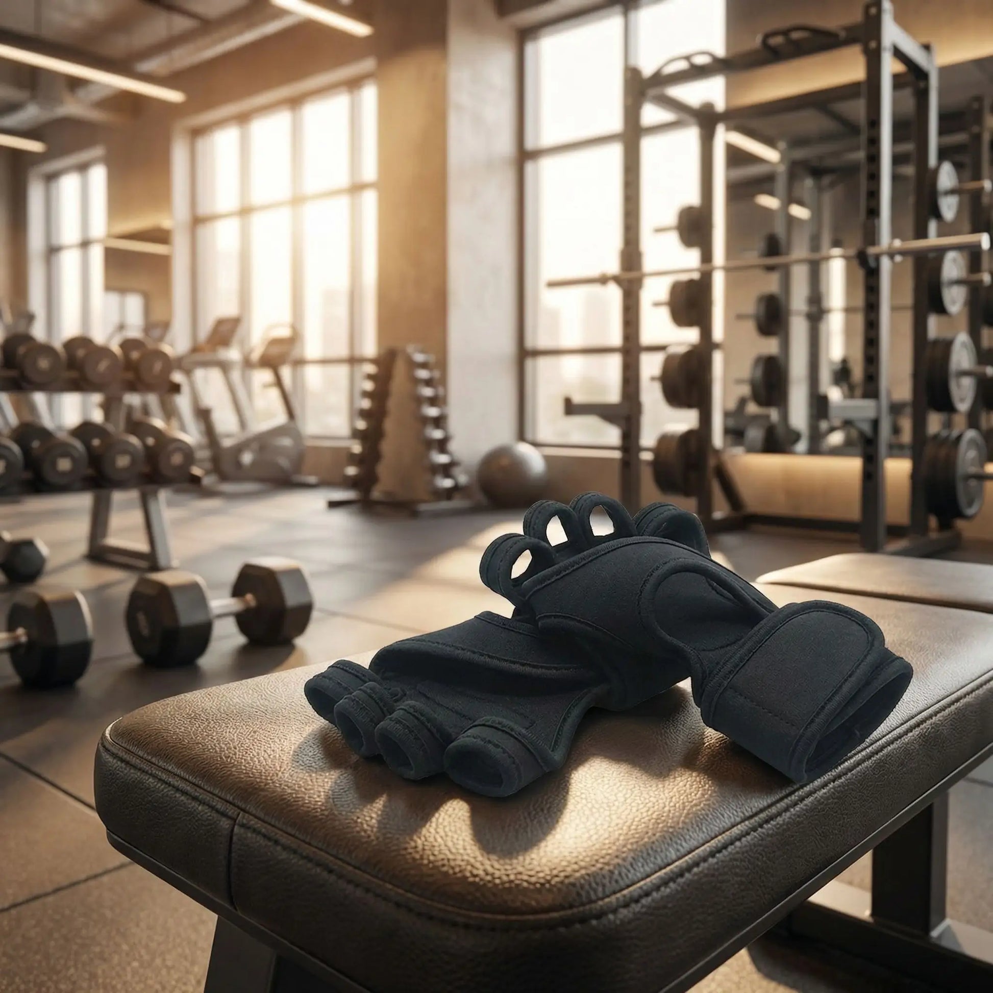 gants pour la musculation noir