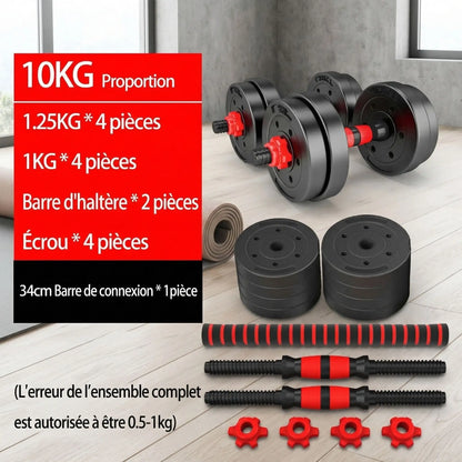 HALTERE REGLABLE | Ajustable 10-25kg