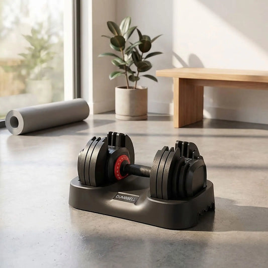 haltere reglable avec support sécurisé