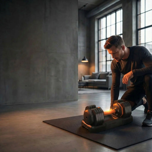 haltere reglable avec support