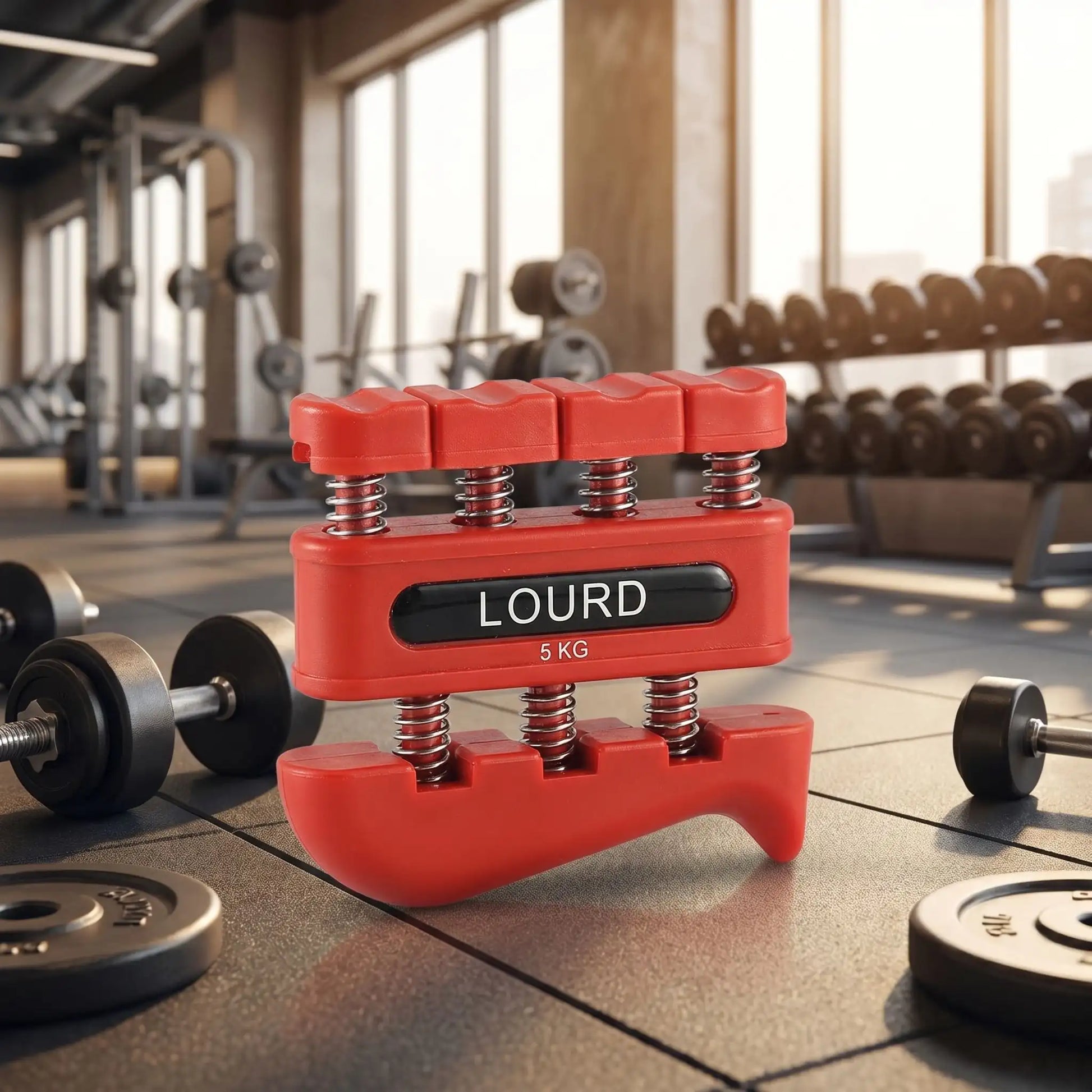 hand grip réglable rouge lourd 5 kg