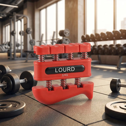 hand grip réglable rouge lourd 5 kg