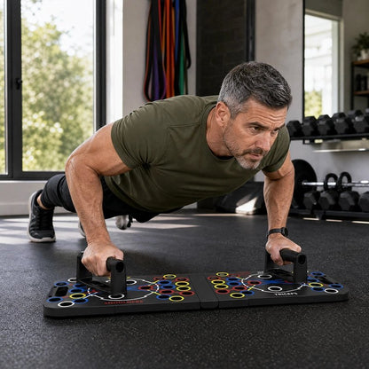 homme exercice planche a pompe