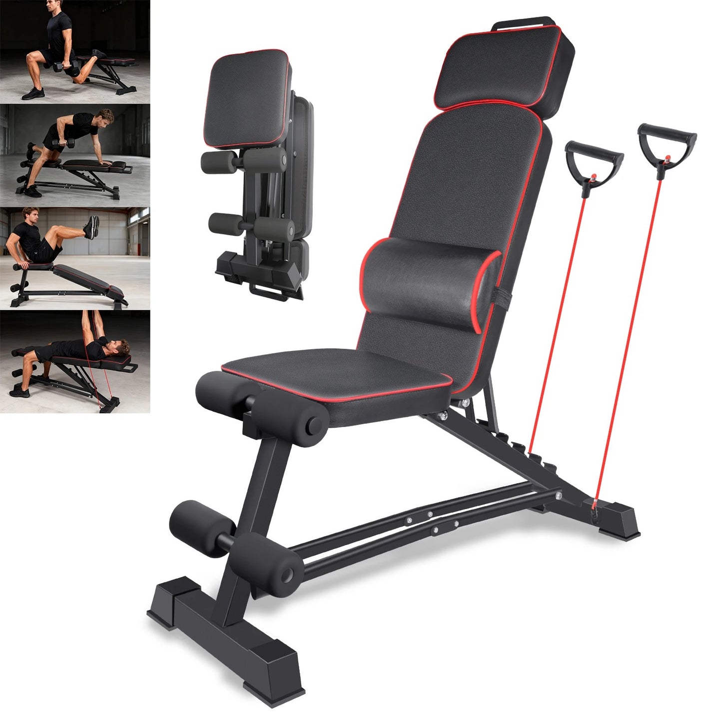 Banc de Musculation Pliable | MultiGym Pro