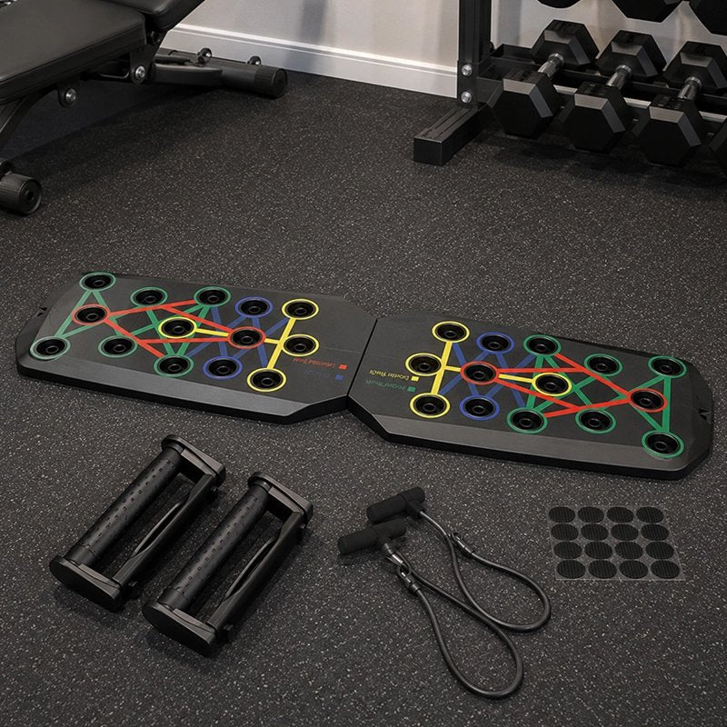 Planche a pompe pliable