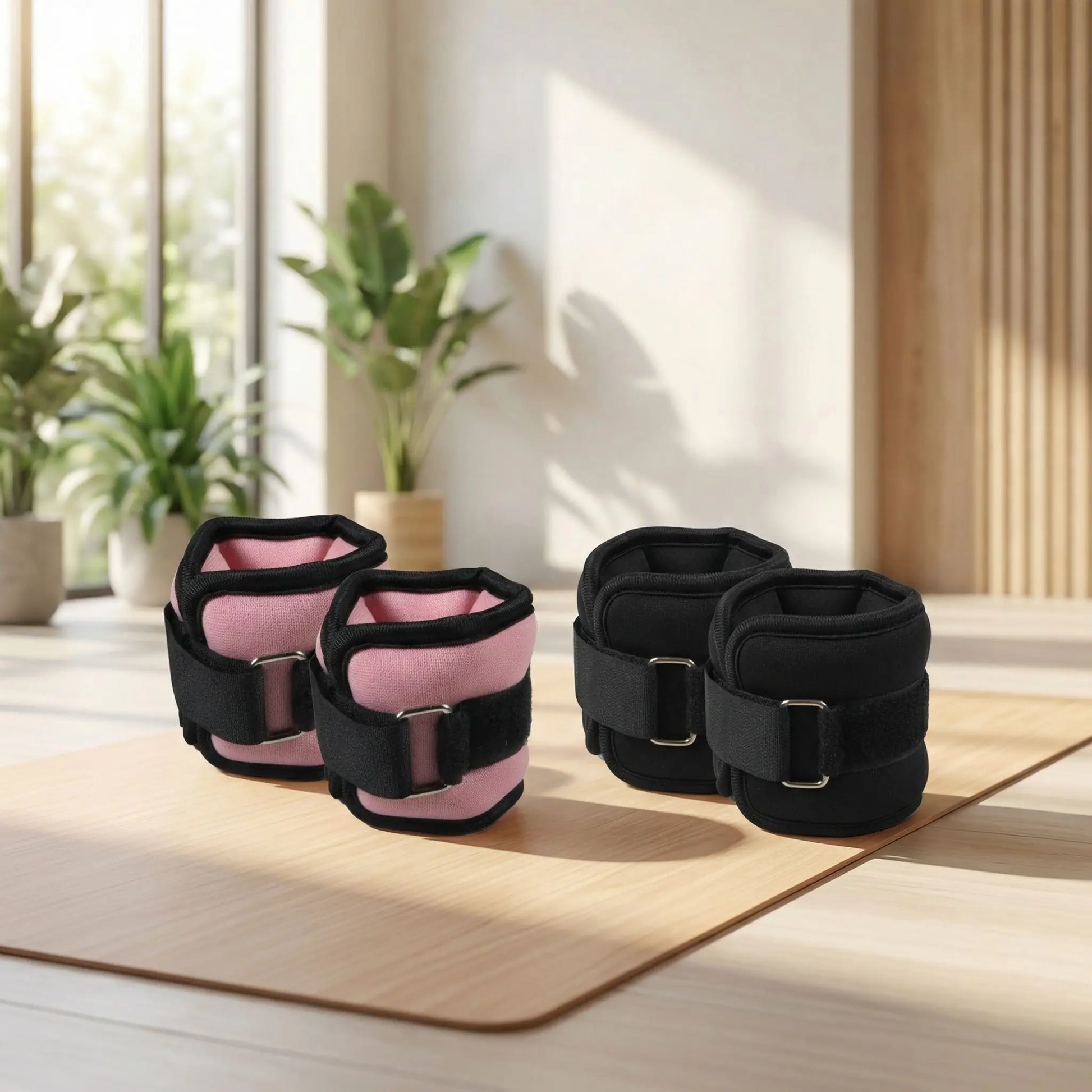 poids cheville rose noire