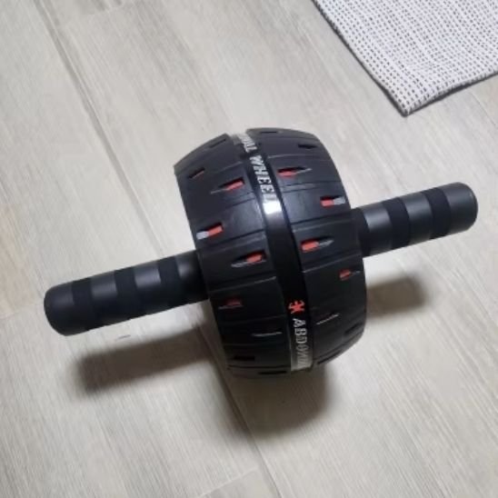 Roue abdominale noire