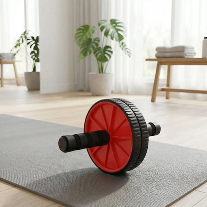 roulette abdominale rouge
