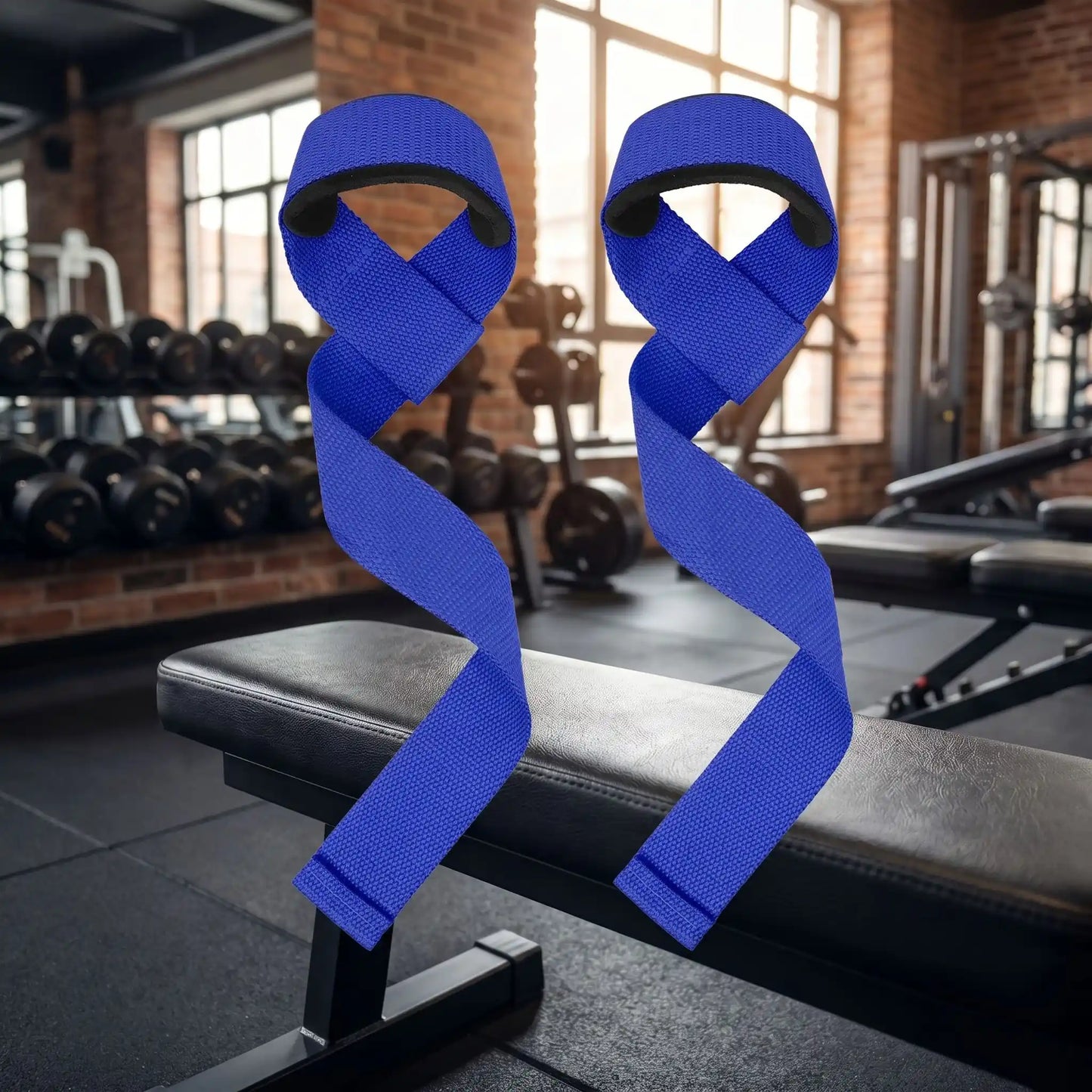sangle musculation bleu